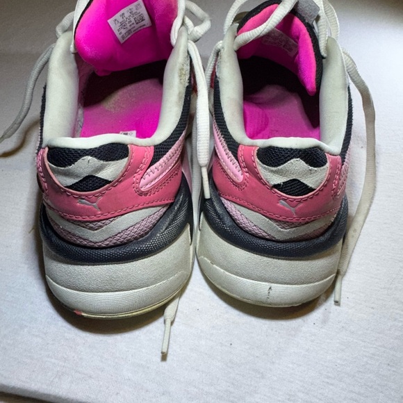 Puma Pink and White Athletic Shoes - Picture 4 of 7